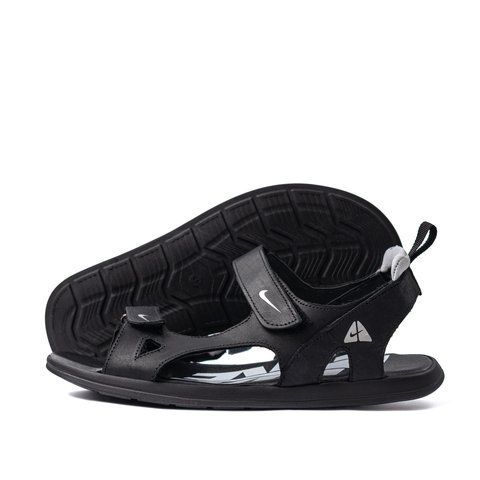 Чоловічі шкіряні сандалі Nike NS White 40 ч/б фото