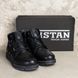 Чоловічі шкіряні зимові черевики Kristan City Traffic Black 703 ч. фото 8