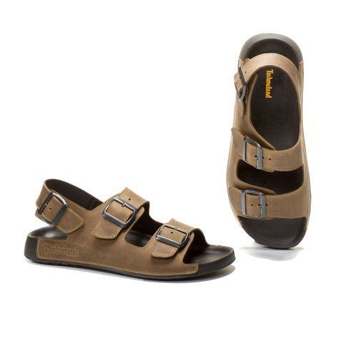 Чоловічі шкіряні сандалі Classic Olive 425 ол фото