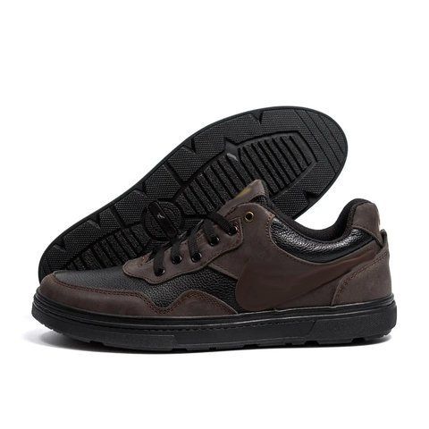 Чоловічі шкіряні кросівки Match Classic Leather N-13 кор фото