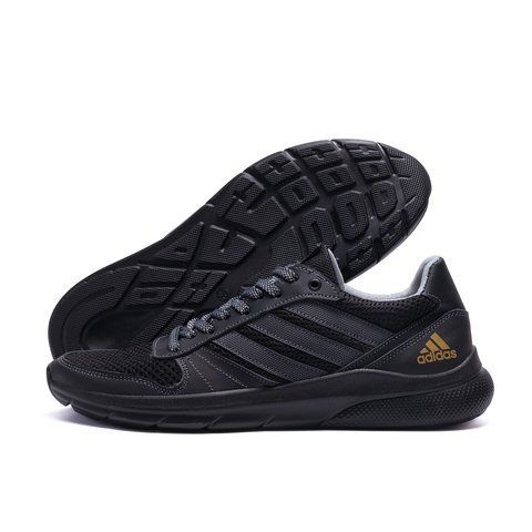 Чоловічі кросівки літні сітка Adidas Tech Flex Black А-1сітка фото